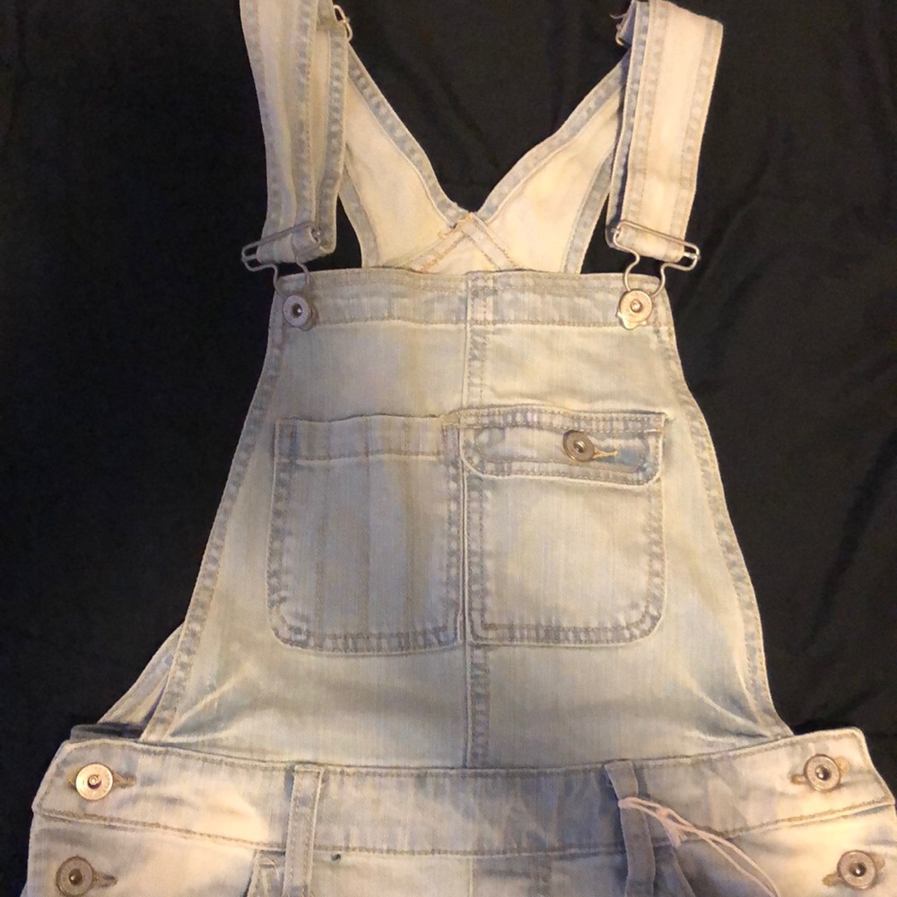Denim overalls